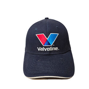 TSMGI Valvoline Racing Automotive Navy Hook & Loop Men's Baseball Cap Hat